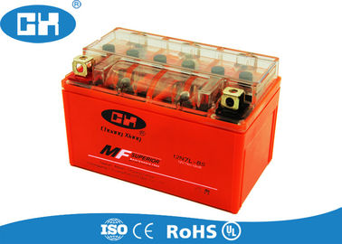 Rechargeable Gel Motorcycle Battery 12v 150 * 85 * 92mm Long Service Life