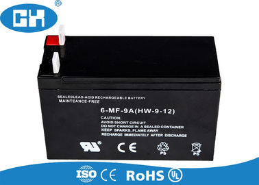 Maintenance Free Rechargeable Motorcycle Battery 12v 9Ah Low Self - Discharge Rate