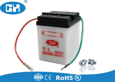 Conventional Dry Charged 6v Lead Acid Battery ABS Container Acid Resistance